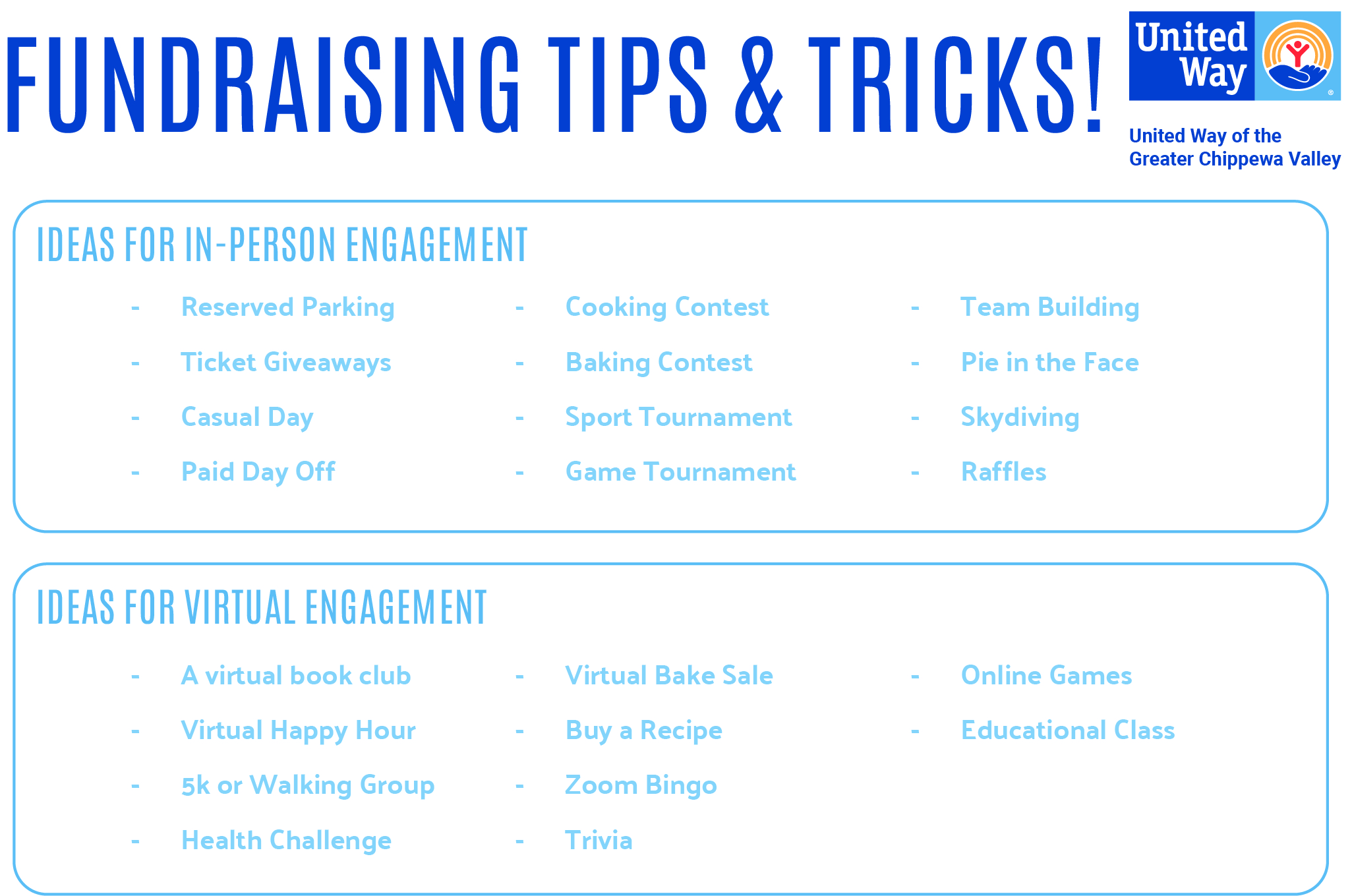 Fundraising tips & tricks