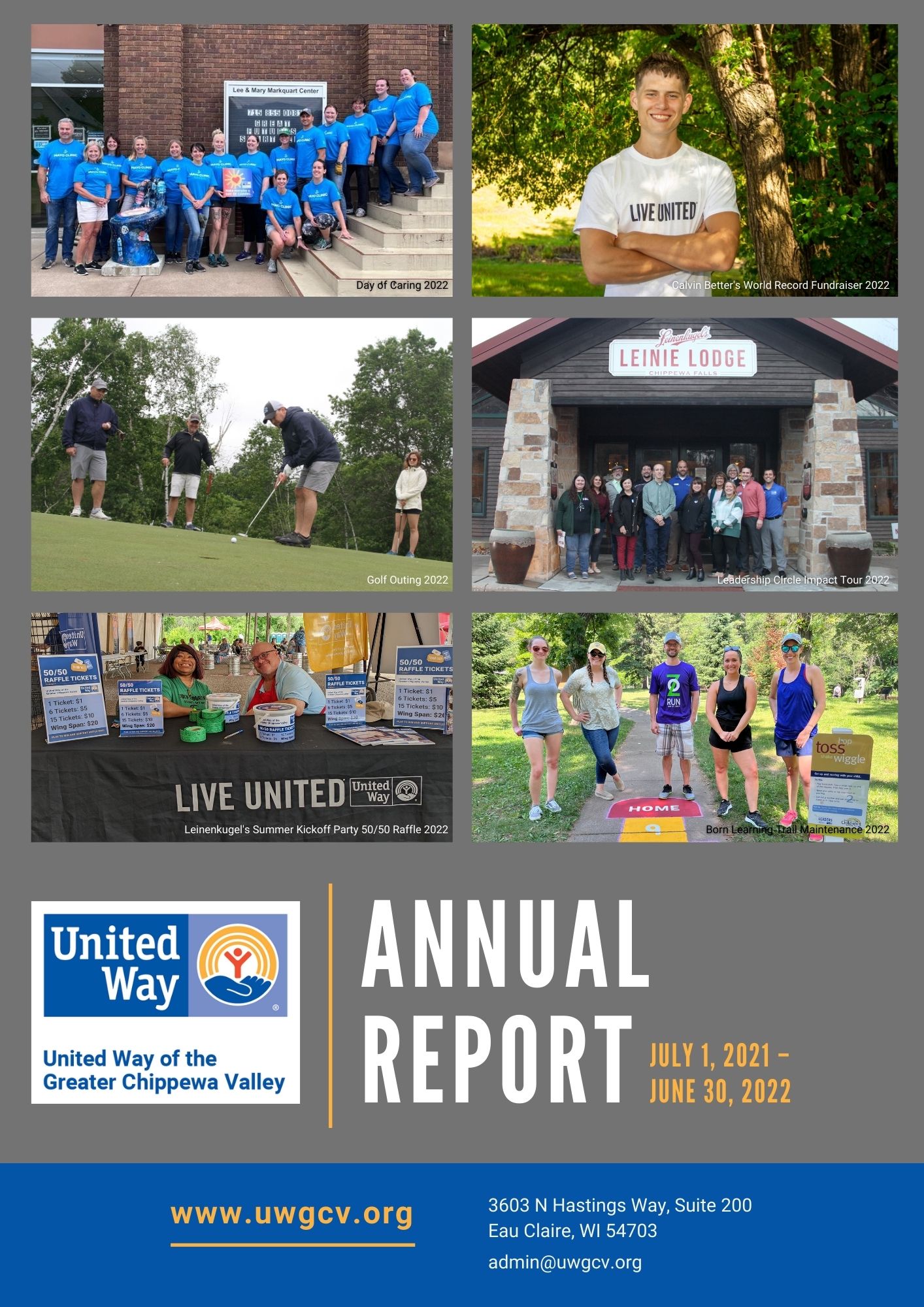 Cover of the 2021-2022 Annual Report