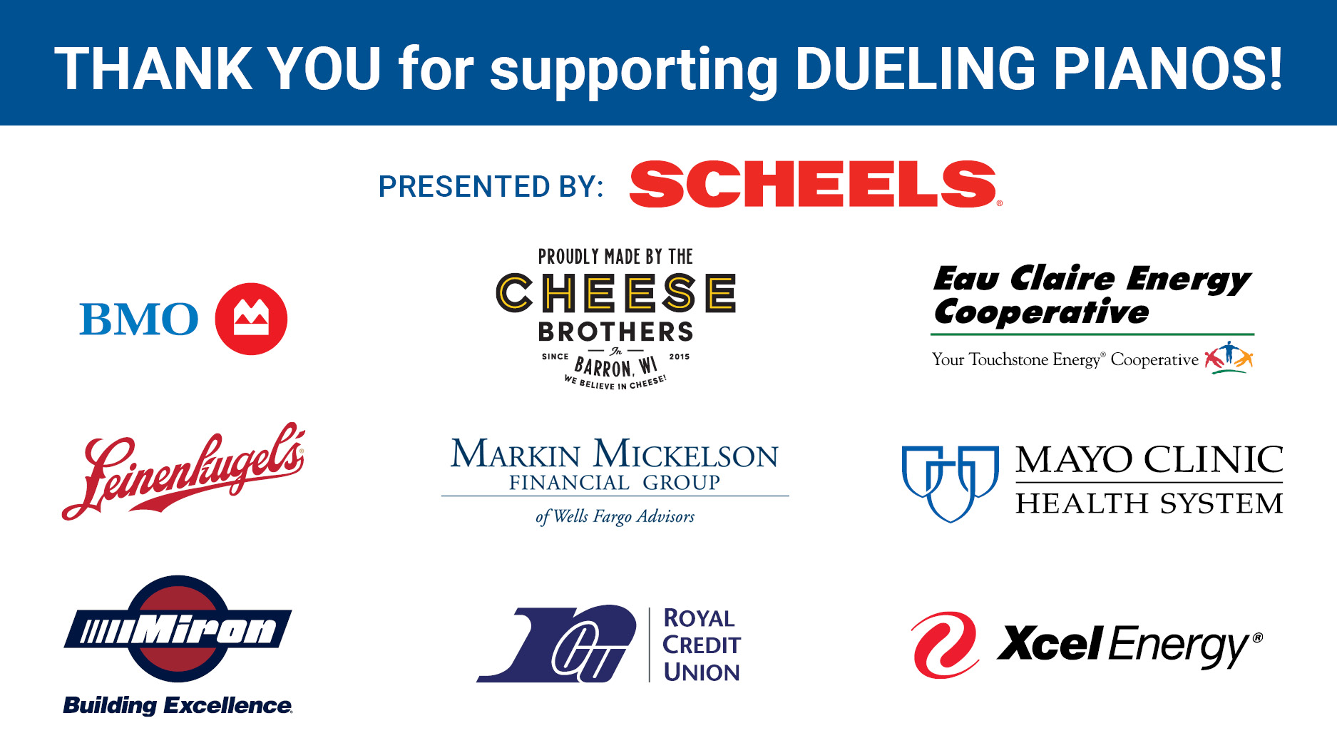 2024 Dueling Pianos Sponsor Logos