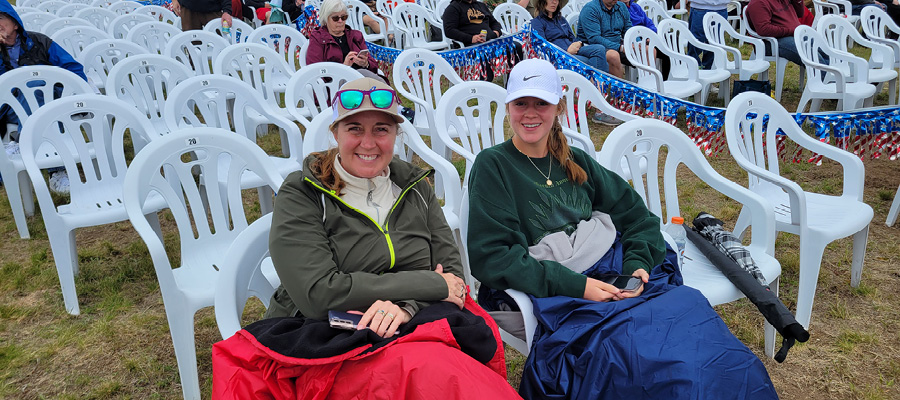 Leadership Circle donors at the Chippewa Valley Air Show