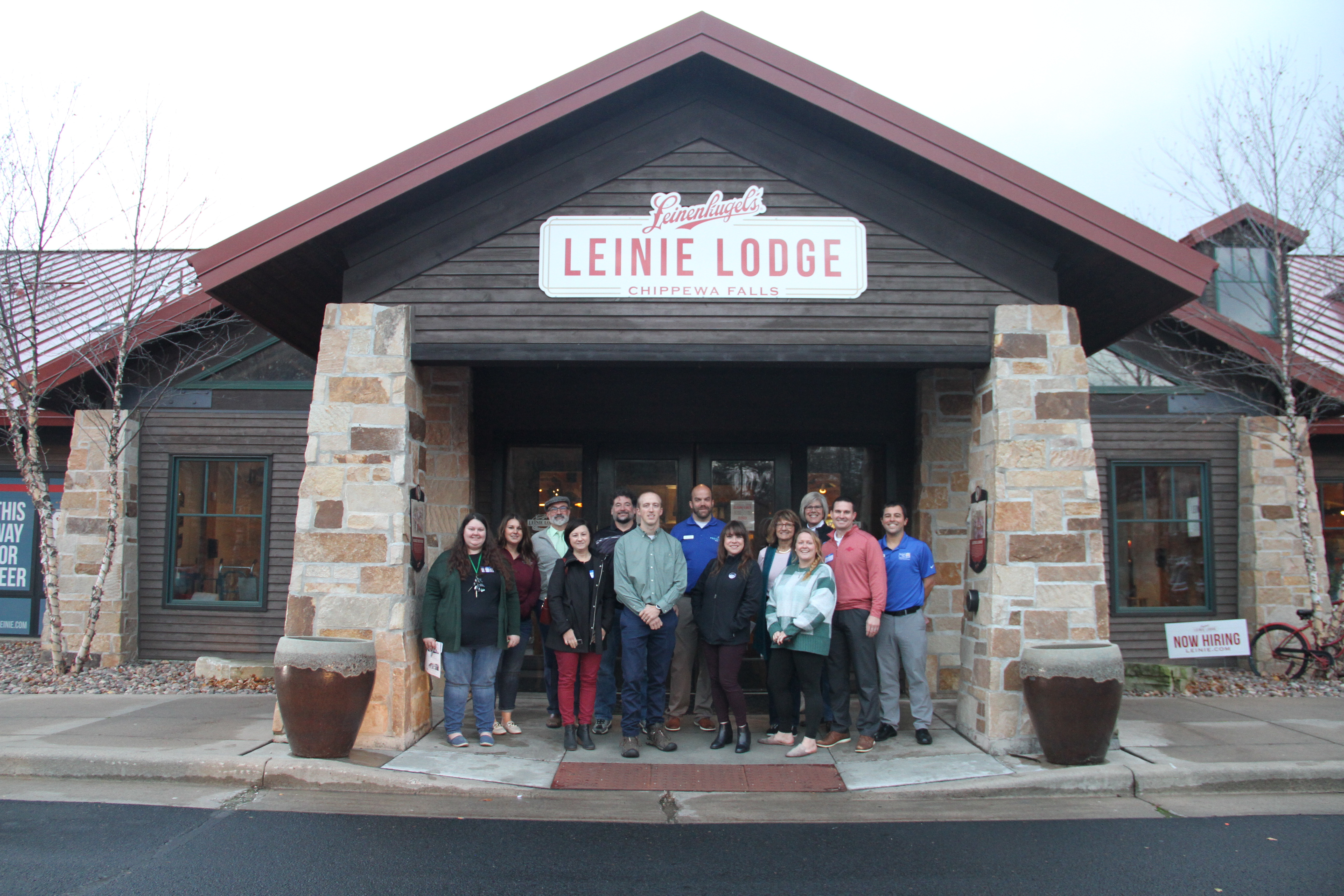Leadership Circle members at Impact Tour and Happy Hour in November of 2022