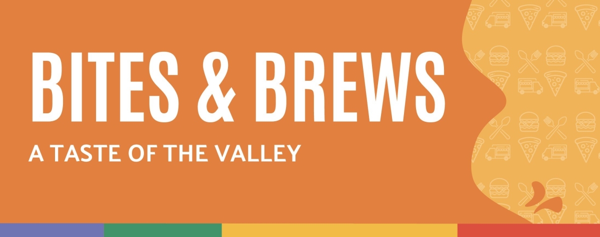 Bites and brews event banner