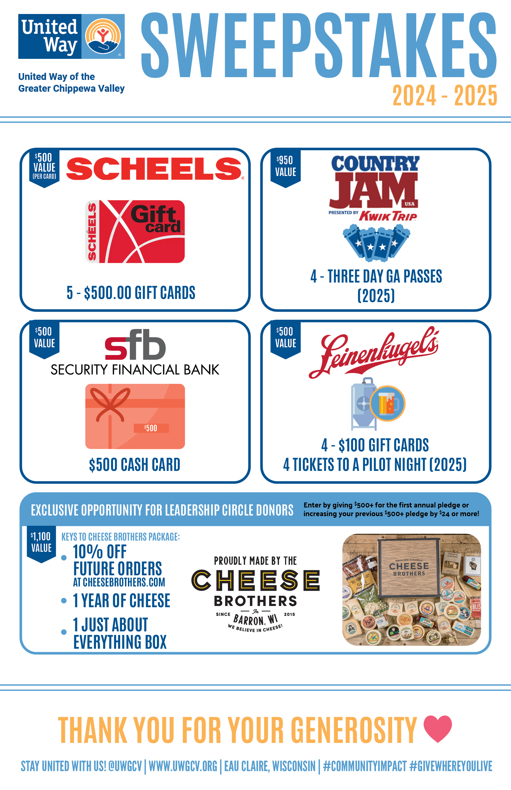 sweepstakes poster 2024