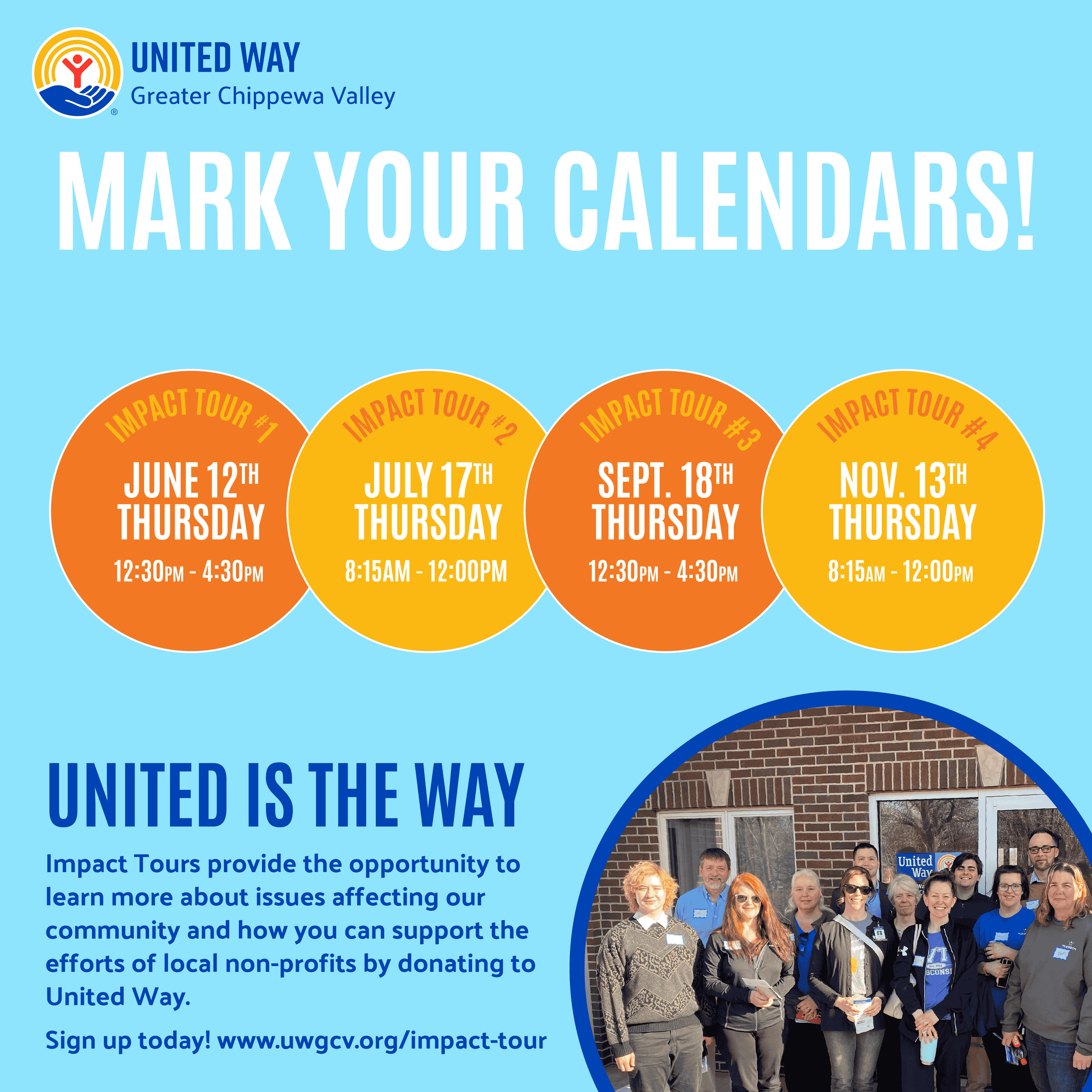 Impact Tour Schedule 2025